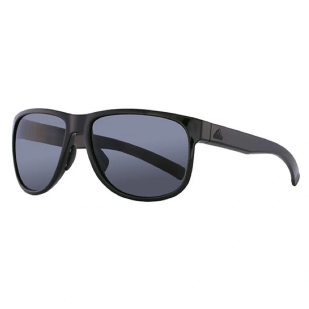 ADIDAS Sprung Shiny Black Polarized Sunglasses NEW - Picture 1 of 9